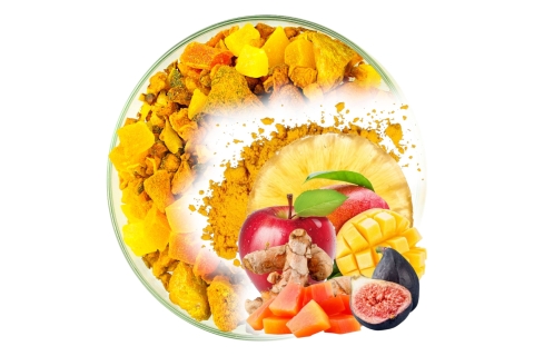 Herbata Owocowa KURKU MANGO Owoce z Dodatkiem Kurkumy !!